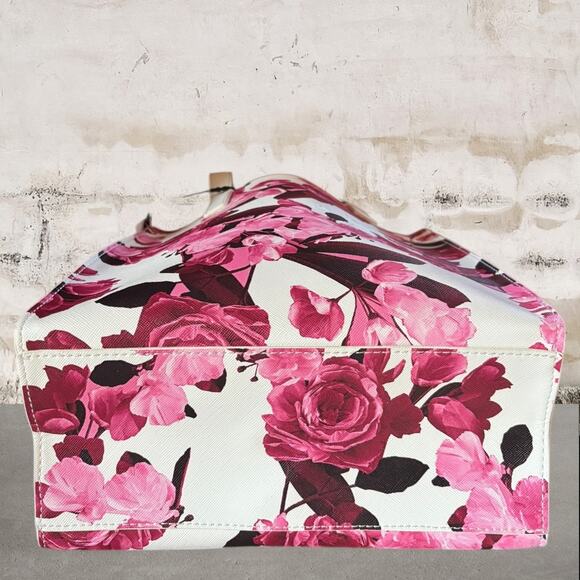 Ted Baker London NWT Icon Tote Floral Print Small Handbag Purse - Picture 5 of 8